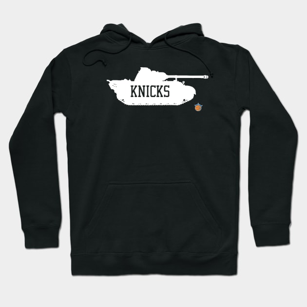 KnicksTank White Hoodie by The Knicks Wall